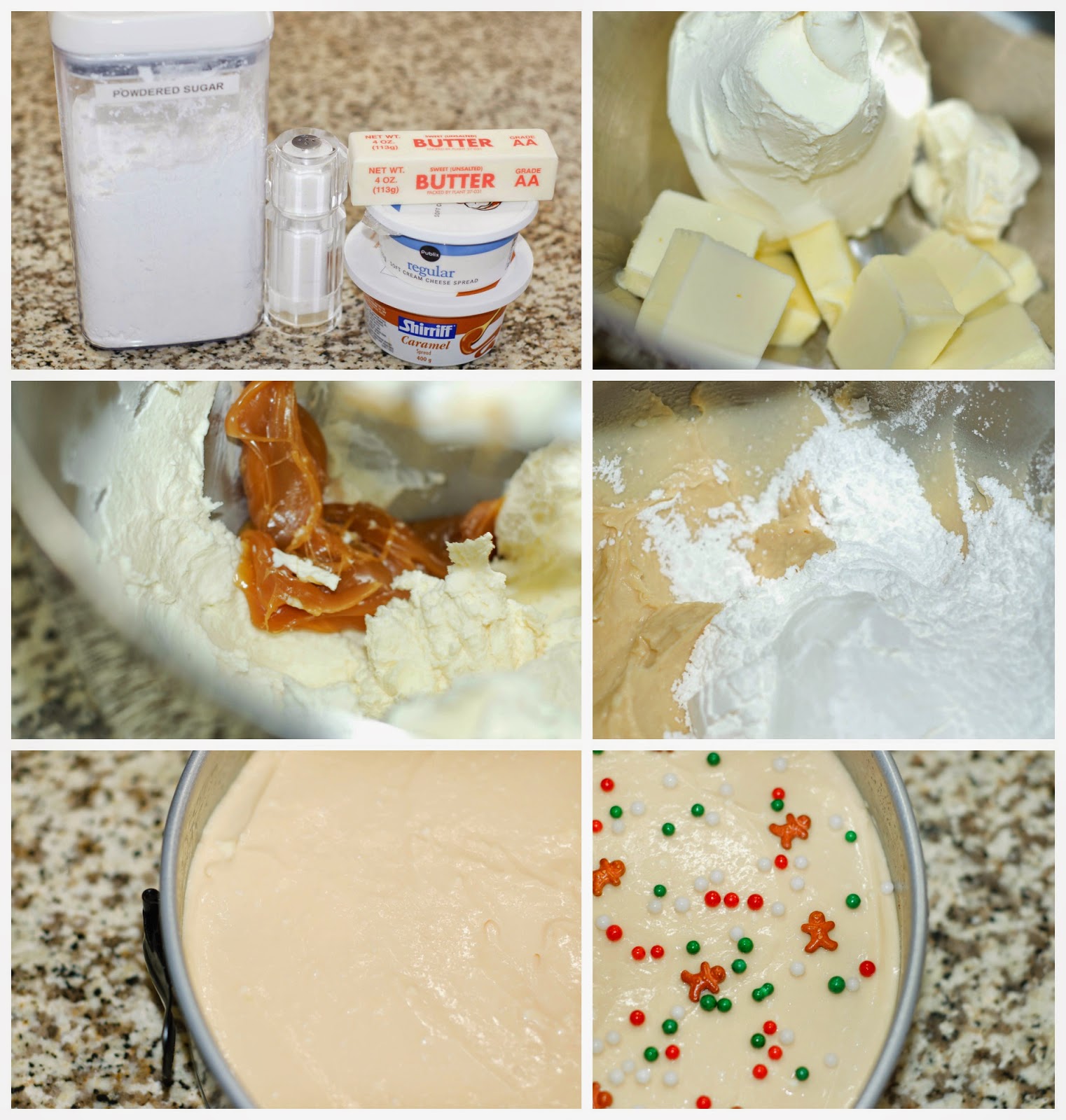 Making Salted Caramel Cream Cheese Frosting by The Sweet Chick