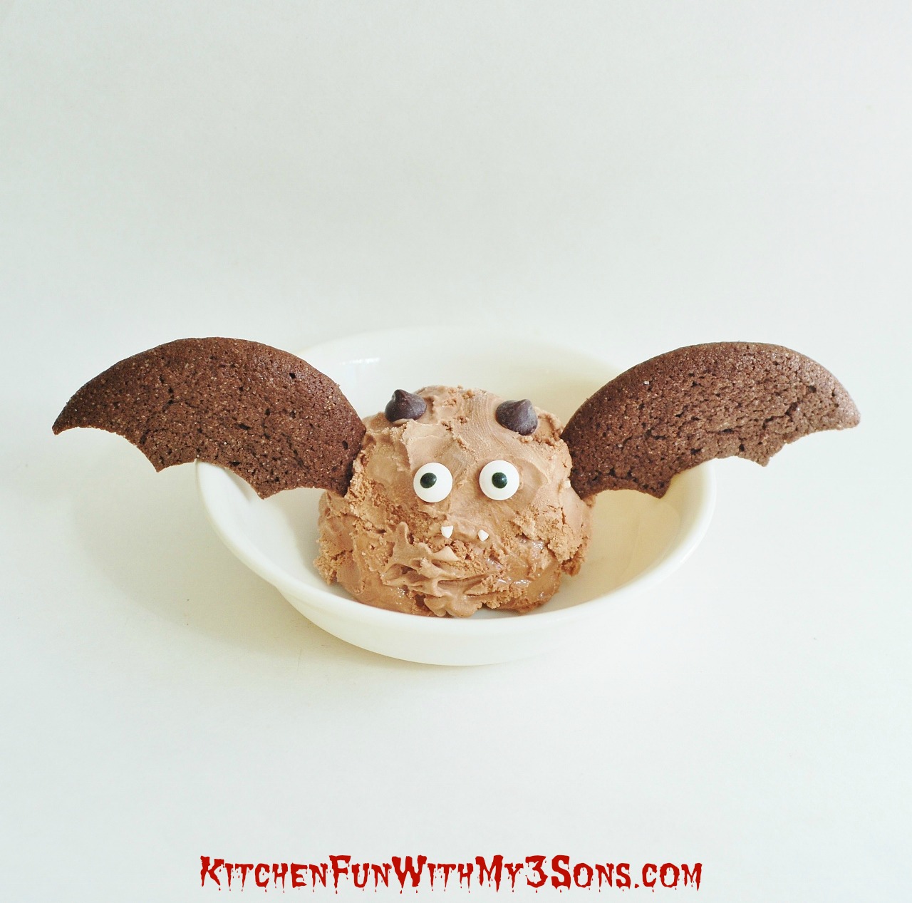 Halloween Bat Ice Cream Kitchen Fun With My 3 Sons
