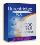 200 PLR Articles of March 2010 with 12 Adsense Sites 