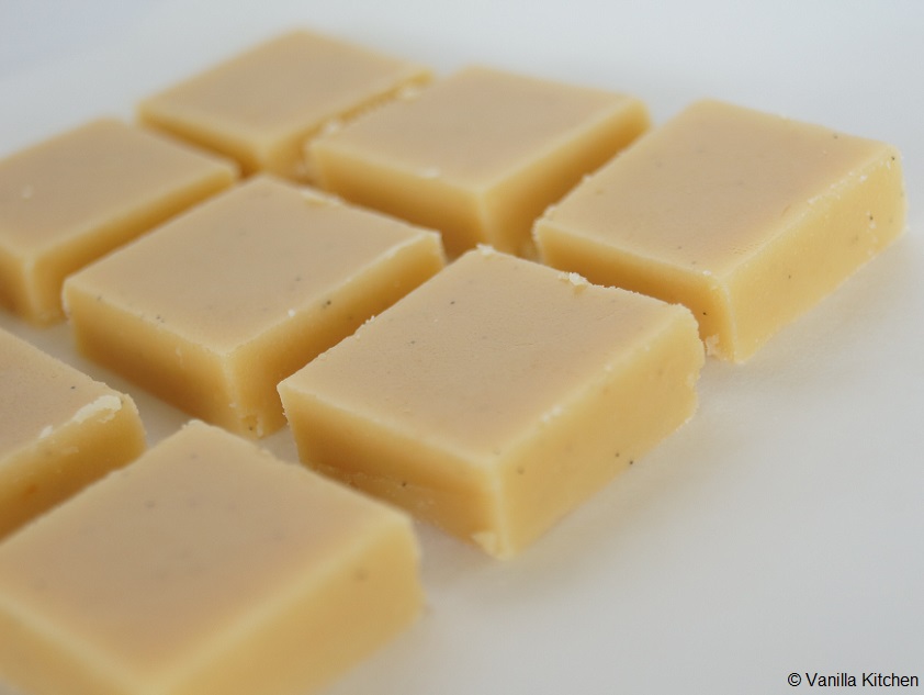 (no) plain Vanilla Kitchen Caramels, bonbons et chocolat.