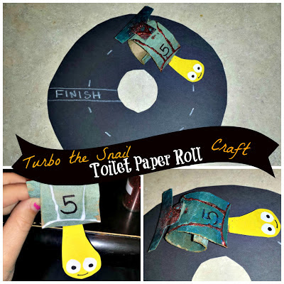 turbo snail toilet paper roll craft