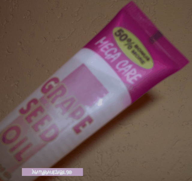 .Naturaleza. Mega Care Grape seed oil and important information