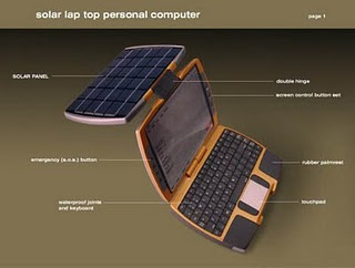Laptop Tenaga Sinar Matahari Pertama di Dunia