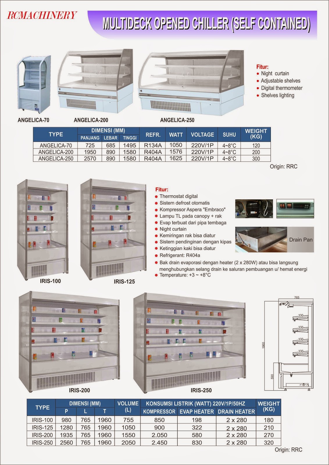 multideck chiller