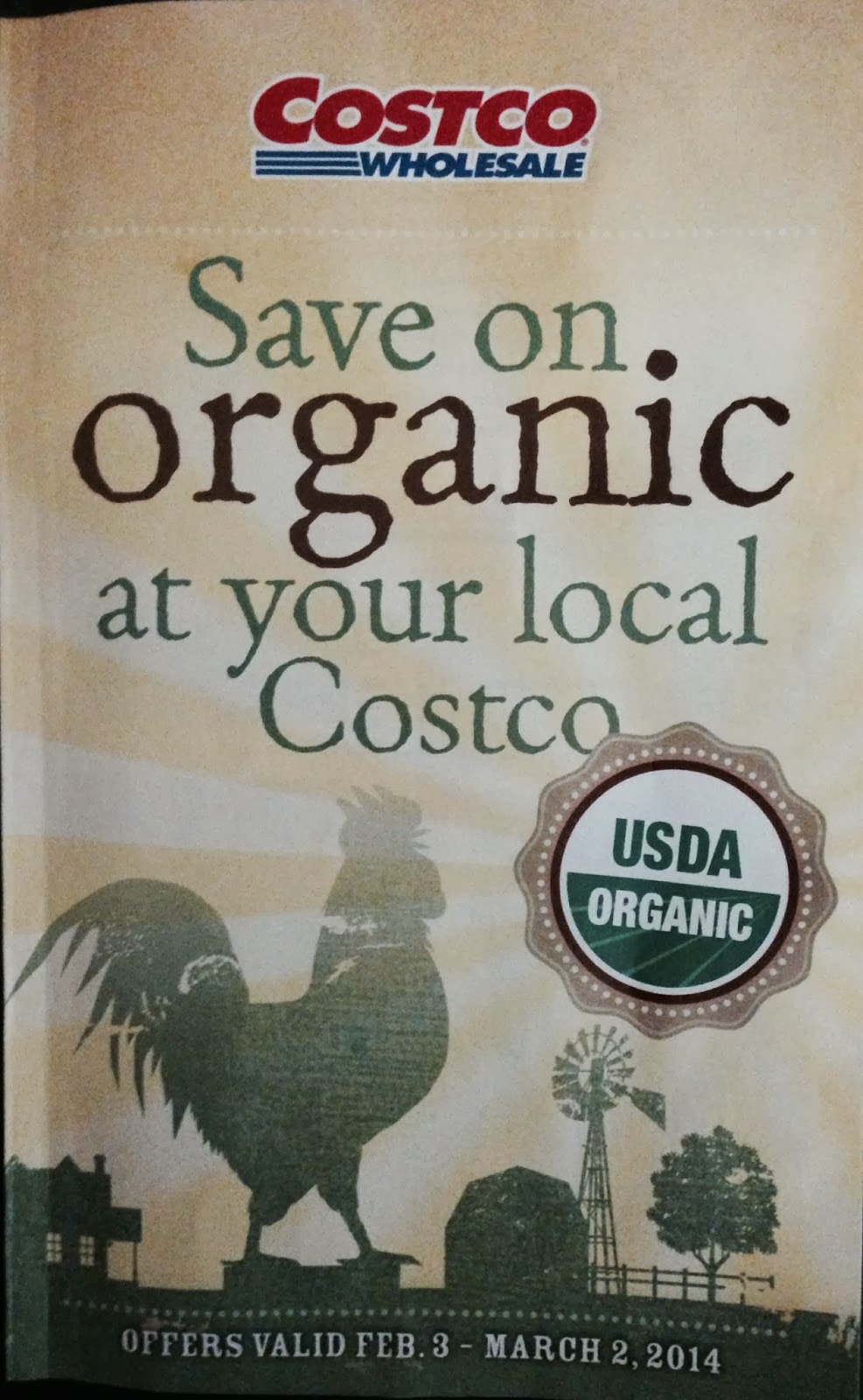 Costco Organic On Sale February 3, 2014 to March 2, 2014 Grandma Fifi