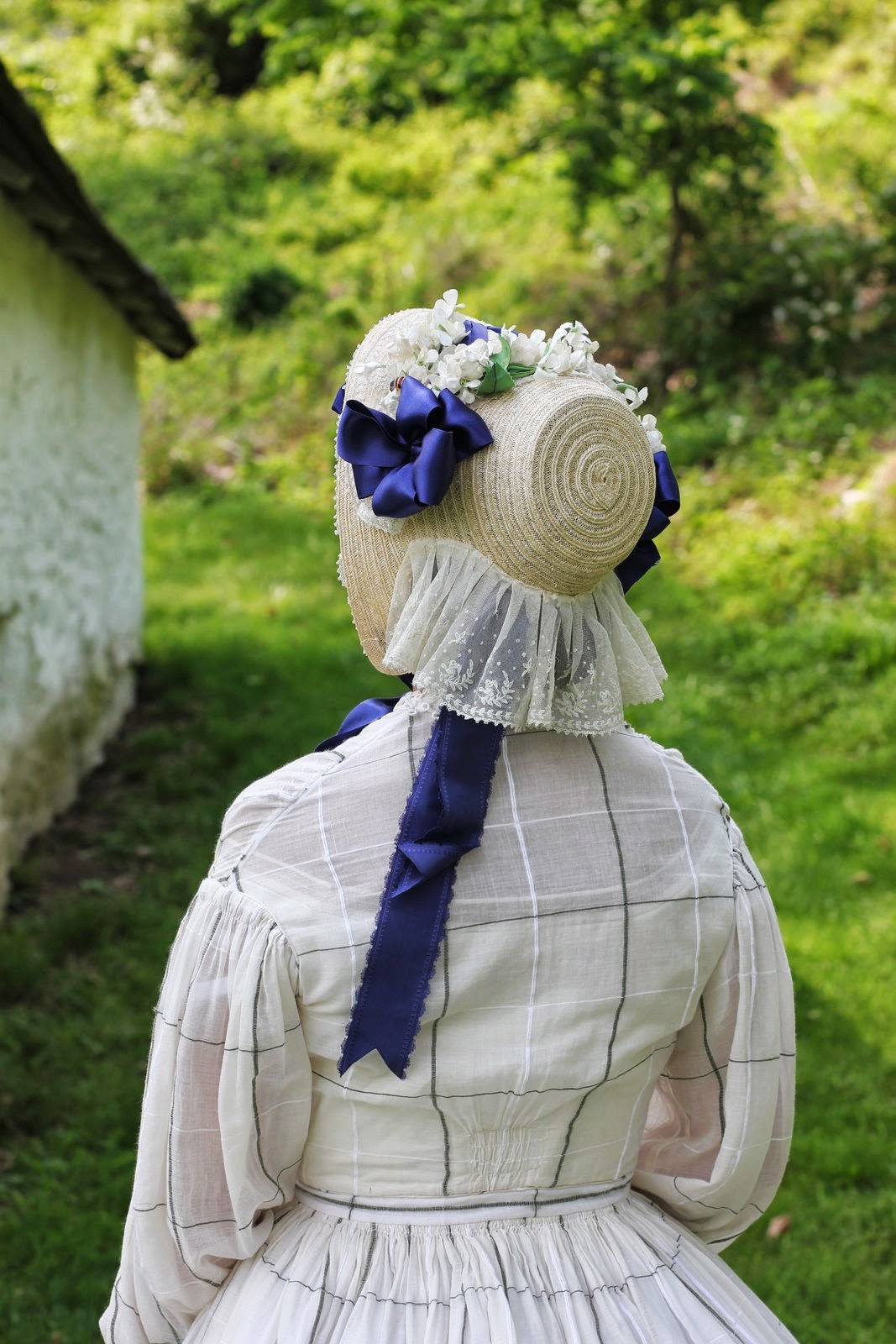 Couture Historique 1860s Straw Reproduction