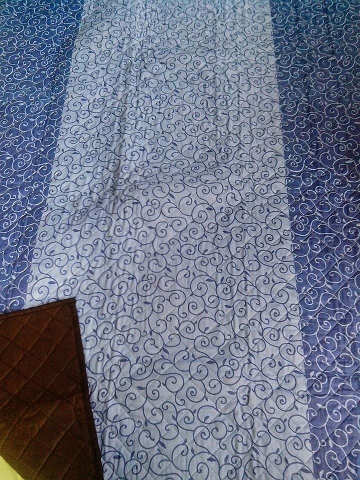 tikar quilting motif abstrak biru tikar dakron motif abstrak biru1