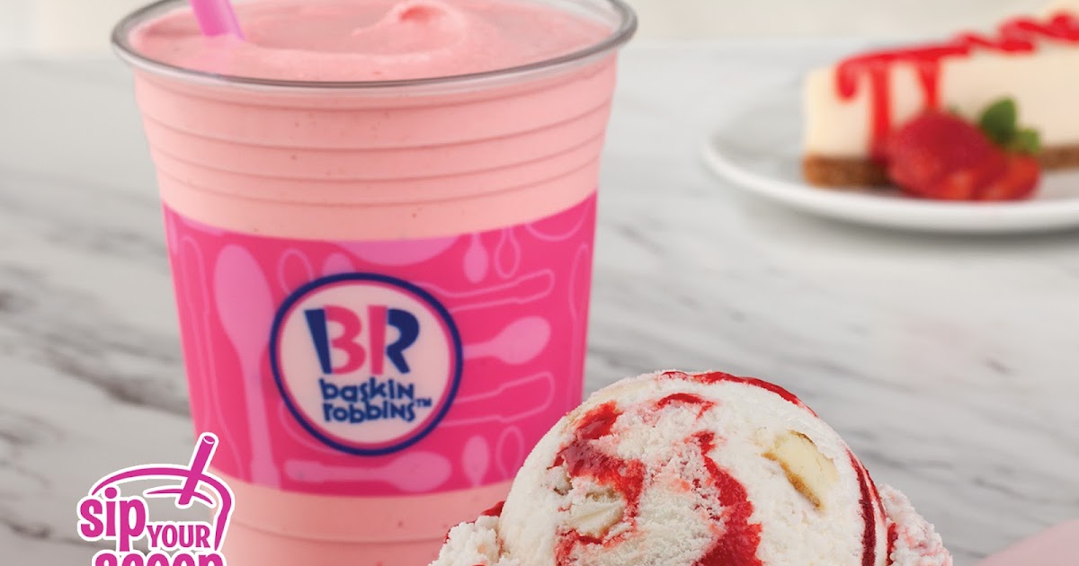 Indulge in BaskinRobbins’ Strawberry Cheesecake