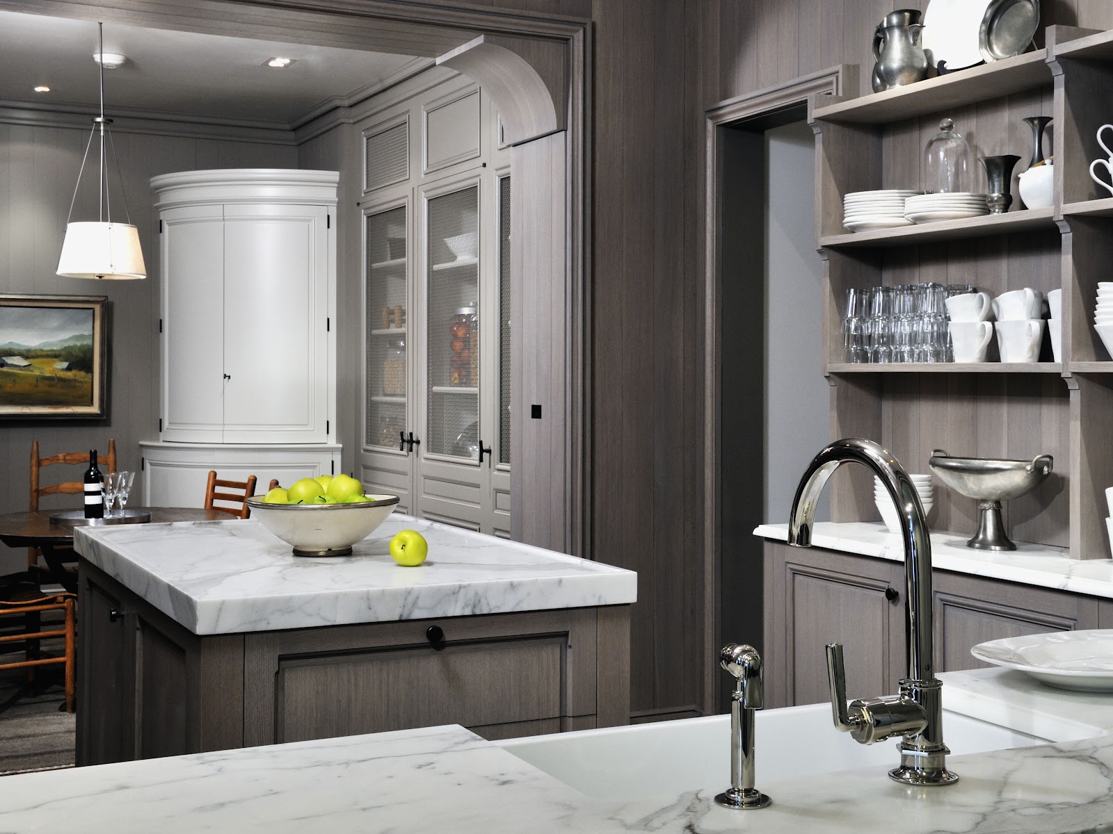 Grey wash kitchen cabinets | home design ideas