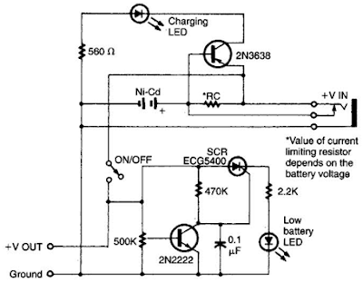 Intelligent Battery Charging Circuit Diagram Intelligent Battery Charging Circuit Diagram