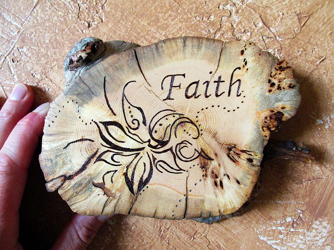 Custom Juniper Log Furniture Taxidermy Pedestals Inspirational Inspirational Faith Handmade Reclaimed Burl Pine Sign Sayings Wall Art Hanging Country Home Decor