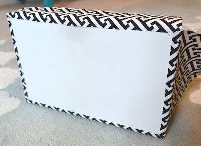 Make a Decorative Tray from a Recycled Cardboard Box