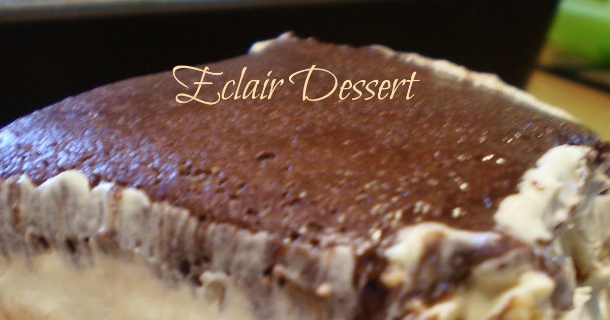 Spatulas On Parade Eclair dessert