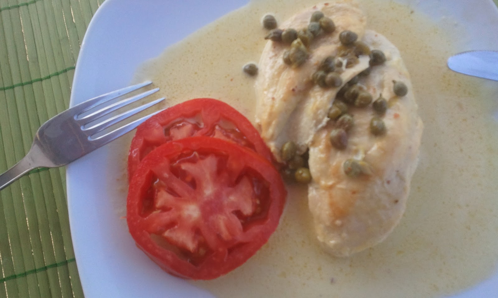 Canela kitchen (gloria) Chicken Breasts in Caper Cream Sauce