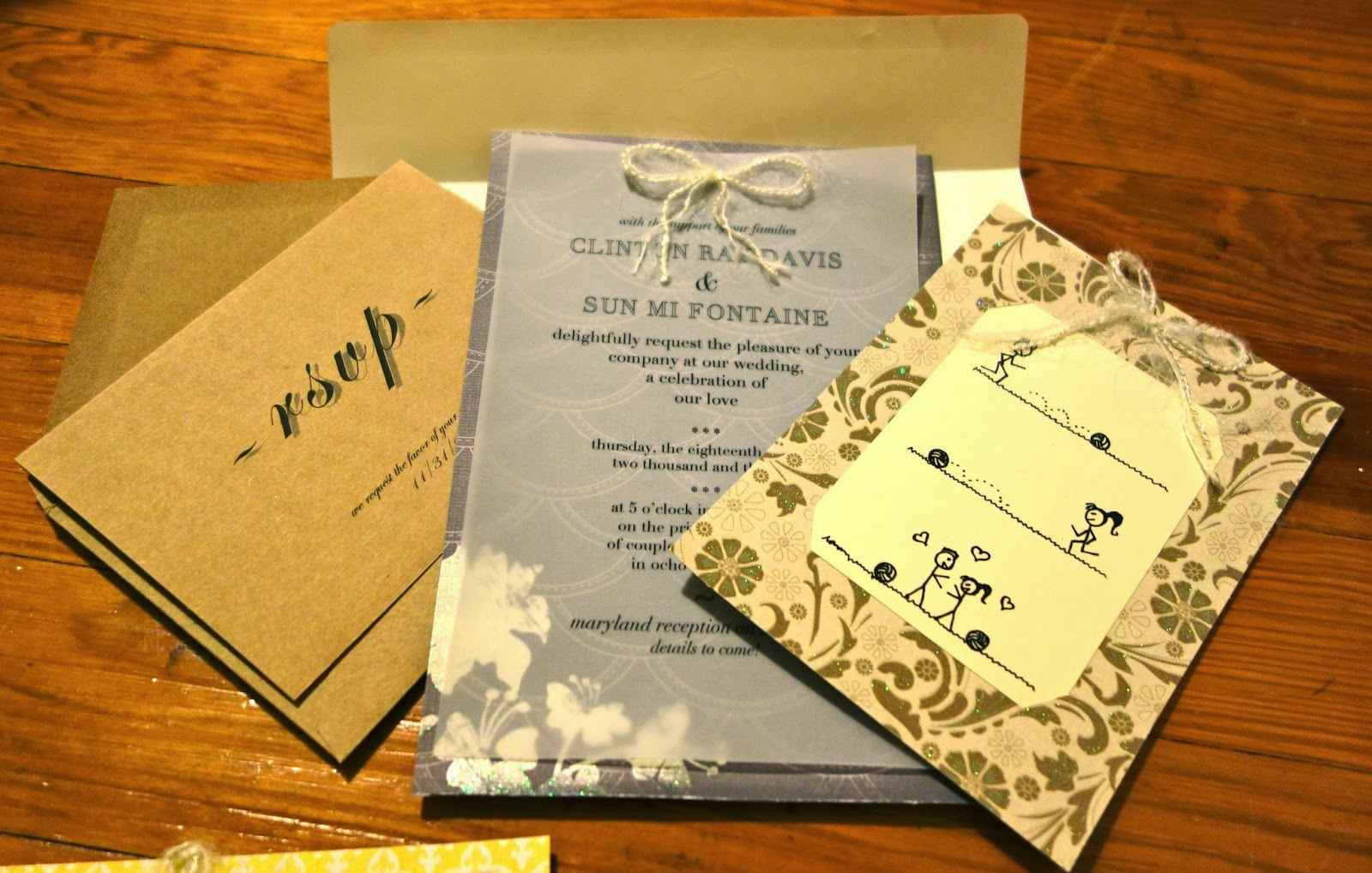 rustyfarmhouse DIY Handmade Wedding Invitations