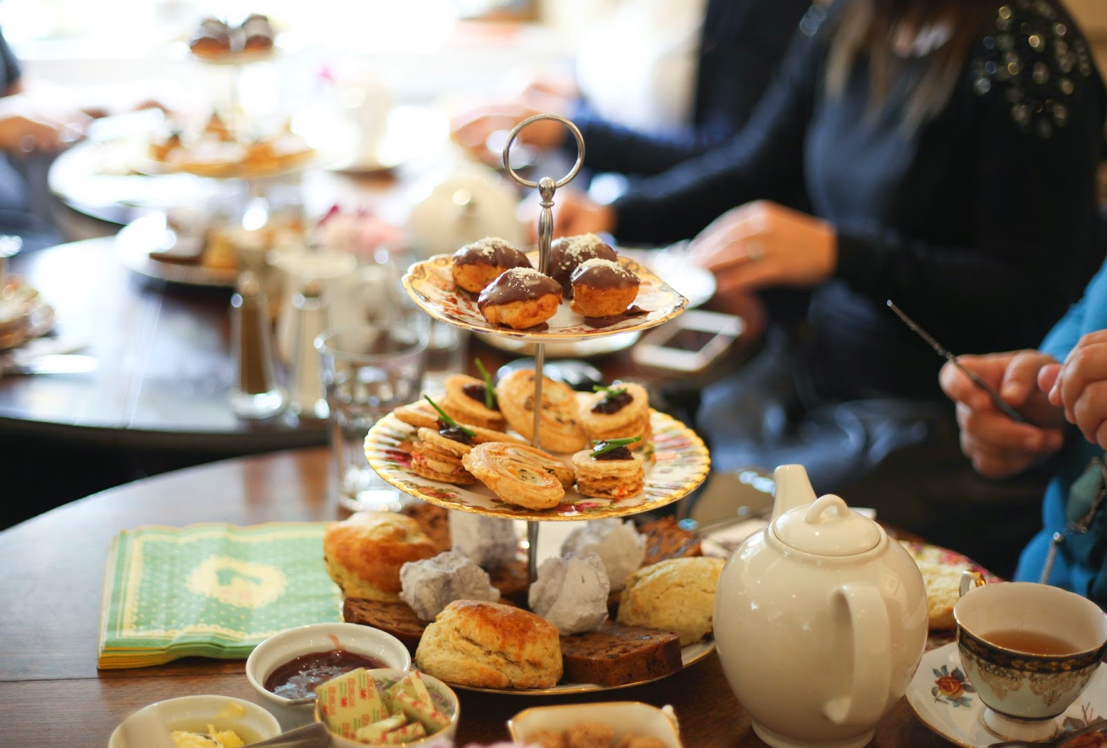 Side Street Style Cardiff Bloggers Tea at Pettigrew