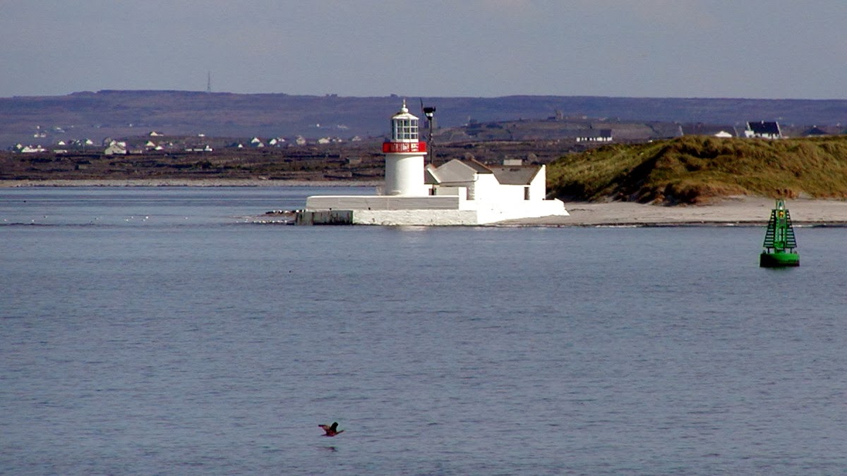 Pete's Irish Lighthouses Straw Island Lighthouse, co. Galway