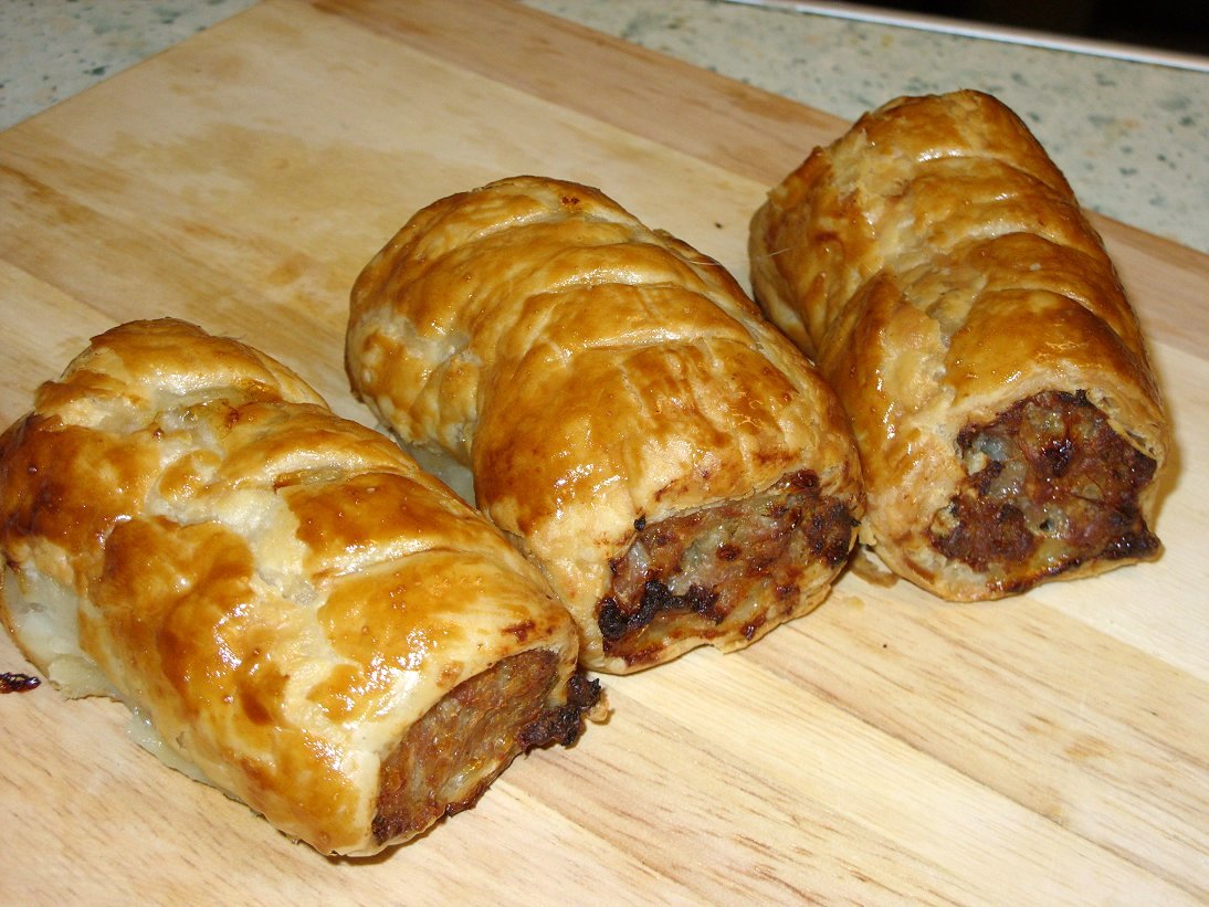 Jenny Eatwell's Rhubarb & Ginger Pork, Leek & Apple Sausage Rolls of