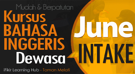 Kursus Bahasa Inggeris Dewasa : Pengambilan June 2013 ~ Pusat Tuisyen