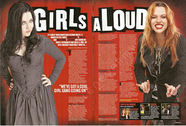 Amy Lee- Evanescence- Fallen - Kerrang