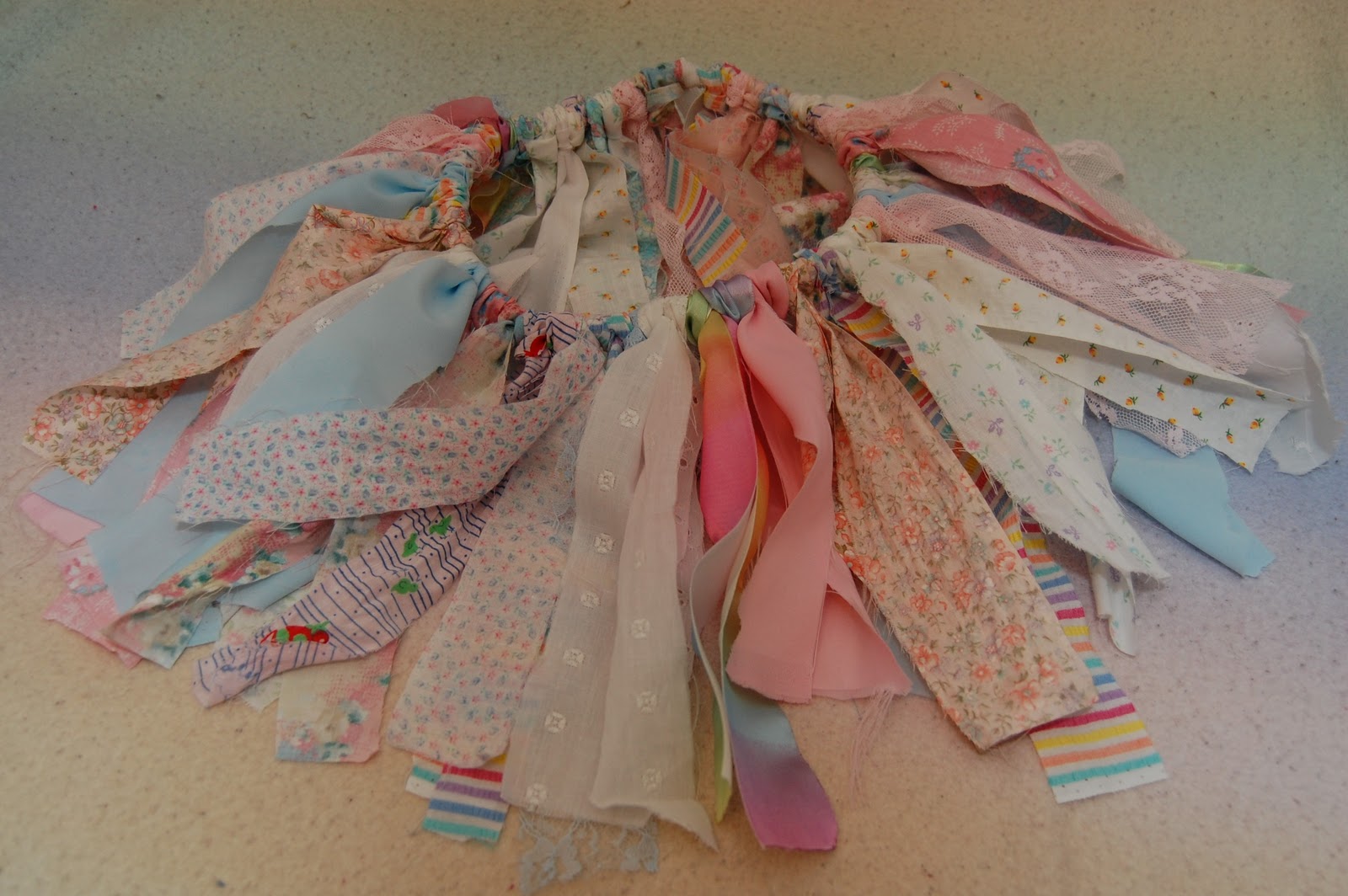 NoSew Scrap Fabric Tutu So Here's My Life...