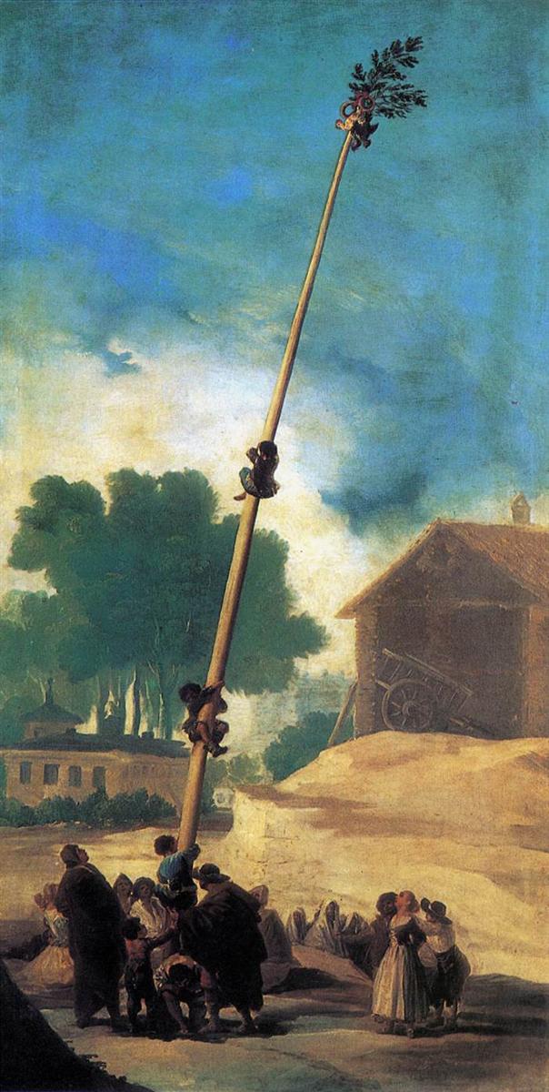 Francisco  Goya  The  greasy  pole C  