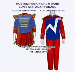 BAJU PEMAIN DRUMBAND SD