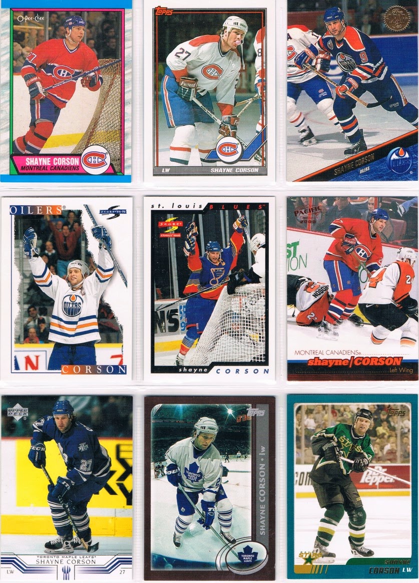 The Cardboard and Me: Lost Cards: 1987-88 OPC Dave Semenko