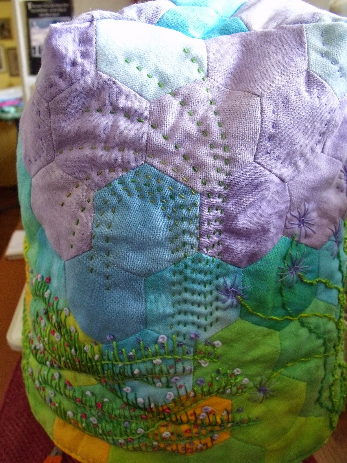 St Victor Quilts EPP Tuesday Piece Yourself Together!