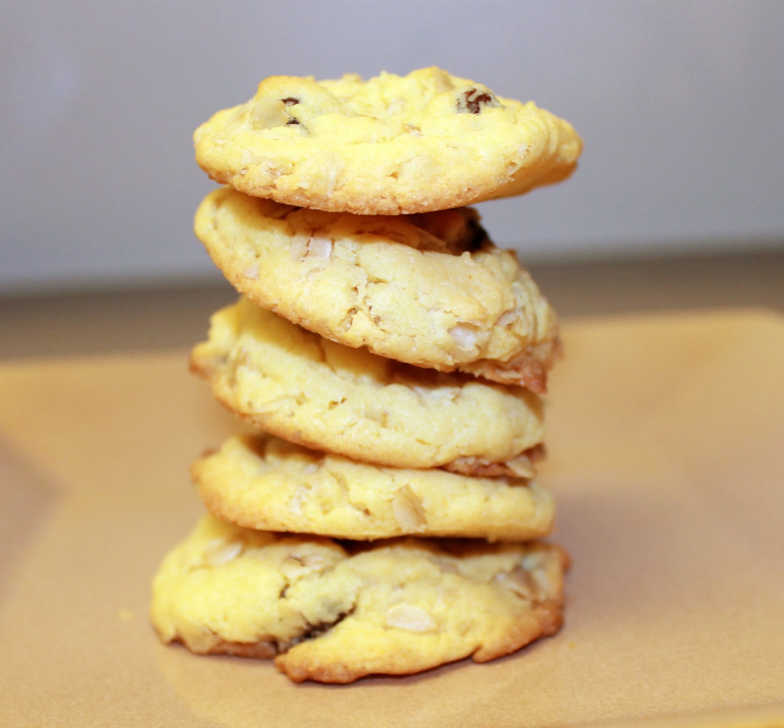 With love and Chevrons Cake Mix Oatmeal Raisin Cookies