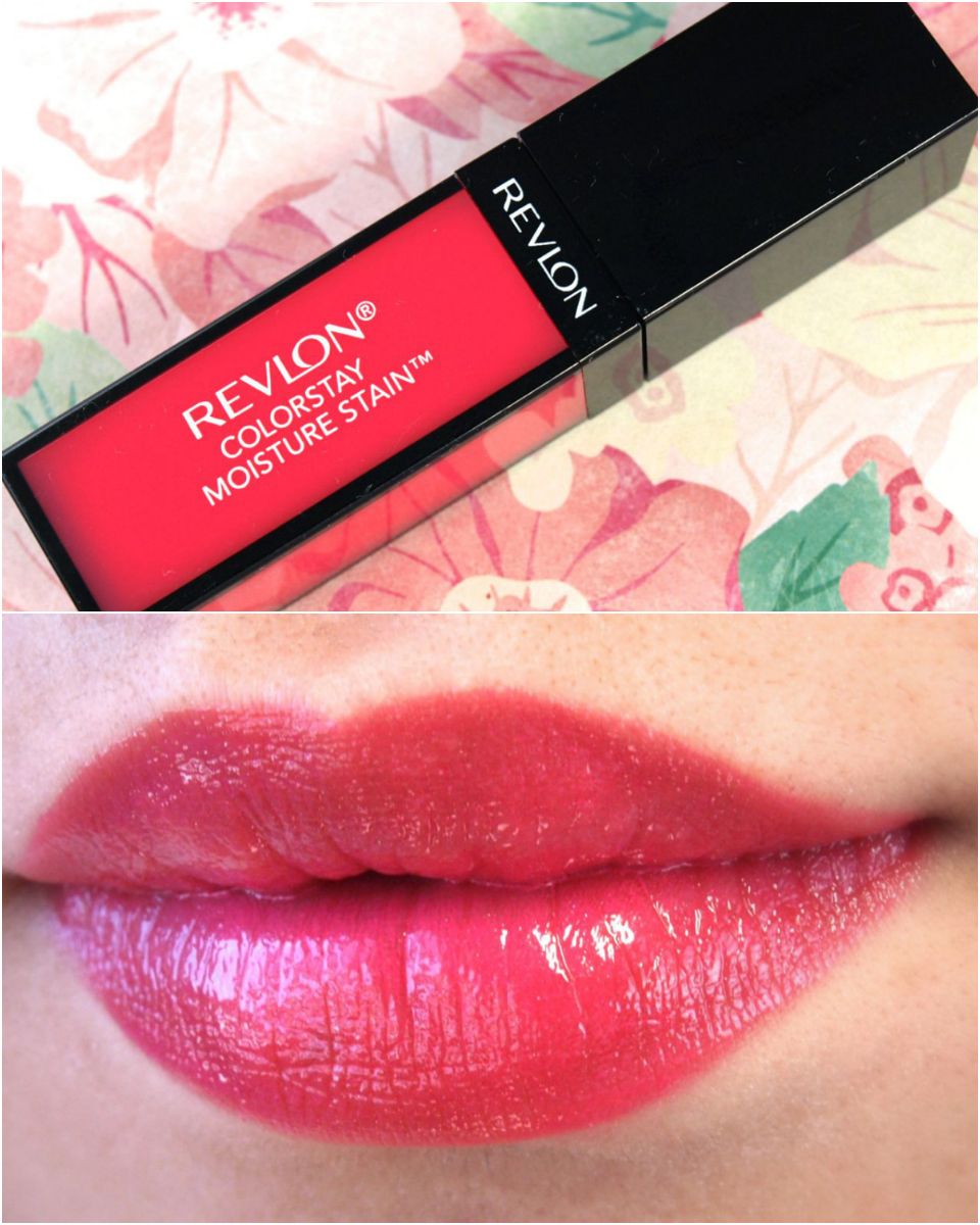 Revlon ColorStay Moisture Stain Review and Swatches Rio Rush