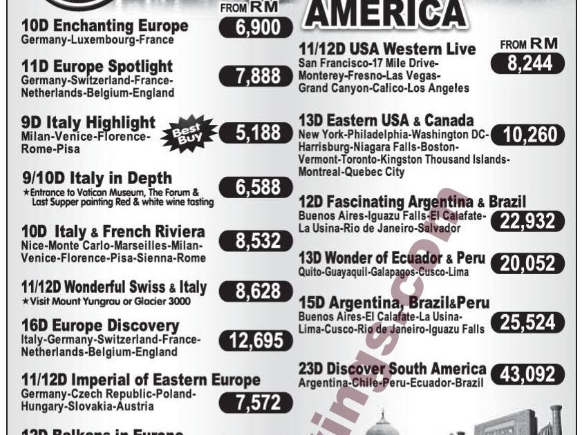 TravelPro Leisure MATTA Fair Promotion America, Europe, Africa