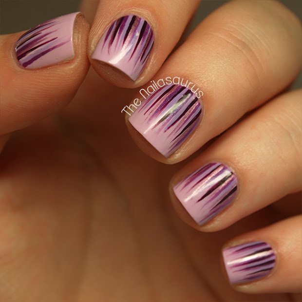 waterfall nail art tutorial