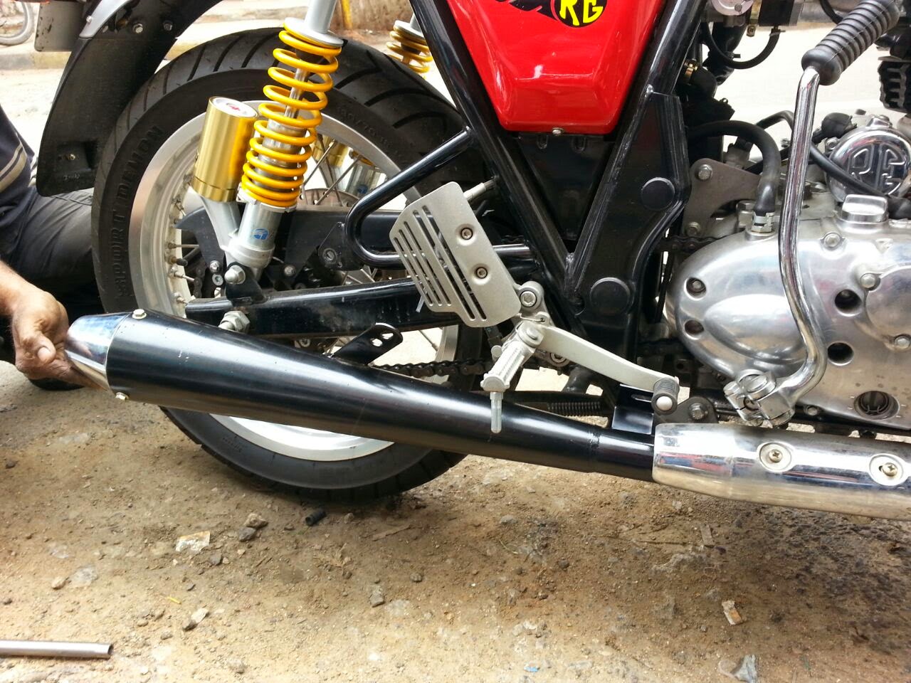 Reverse Cone Megaphone Muffler way2speed Grease n Gas