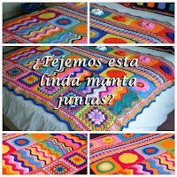 Tejemos una manta multicolor.