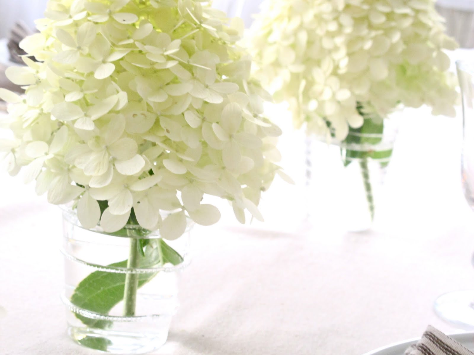 Jenny Steffens Hobick Hydrangea Season 3 Easy Centerpieces using