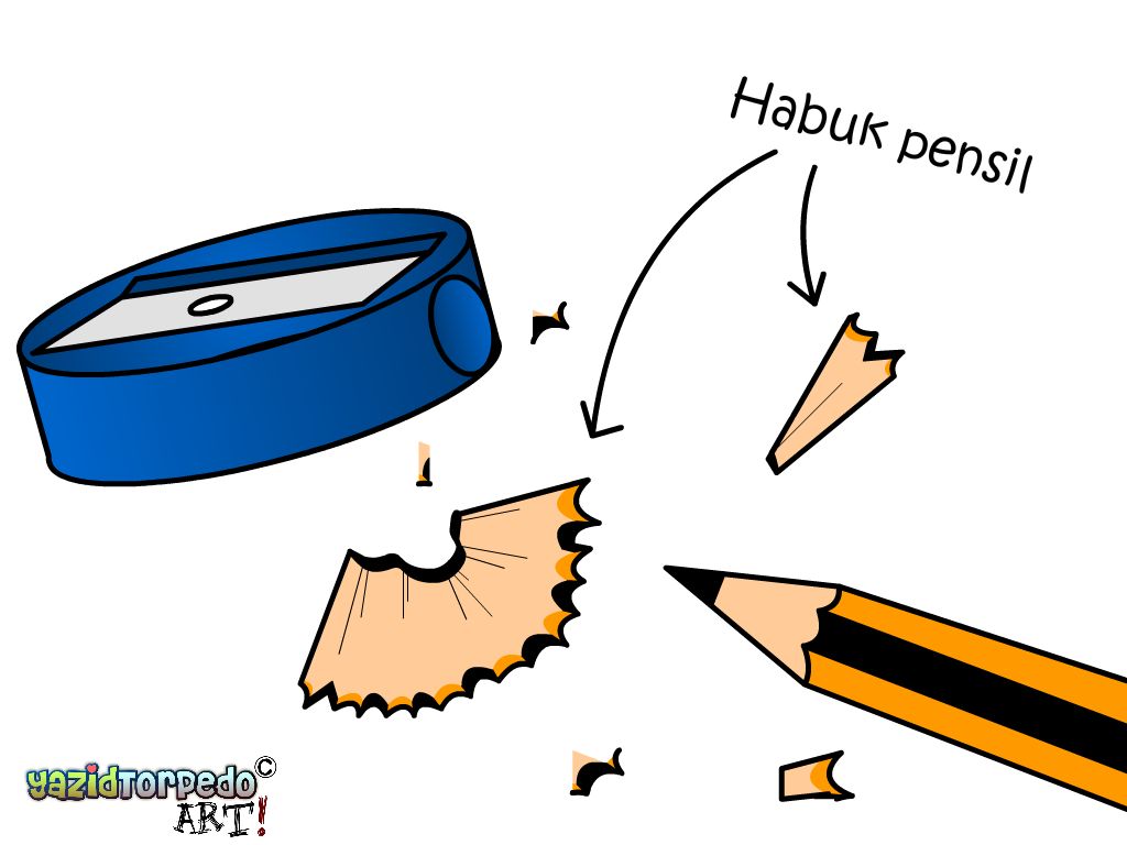 Pensil Box Kayu