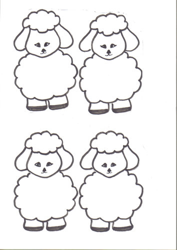 O Pastor e as Ovelhas para colorir MINISTÉRIO BÍBLICO - imagens para colorir de jesus com ovelhas