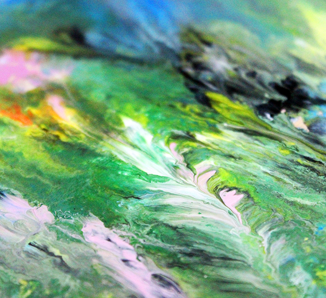 alisaburke marbled acrylic painting