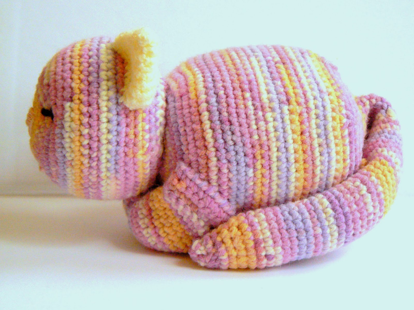 And after much crocheting, counting, taking notes, more crocheting ...