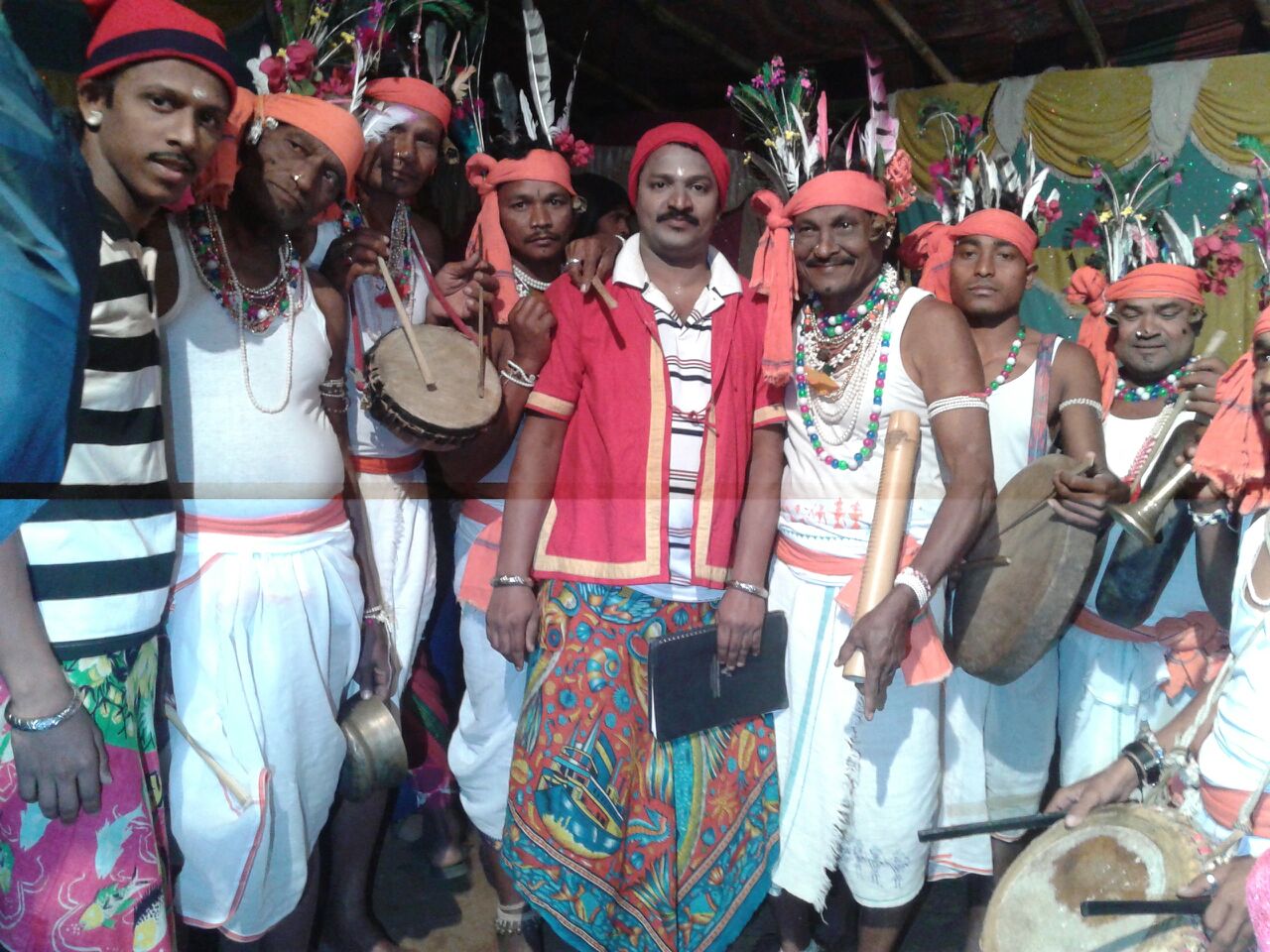 Gunapur artist Nabaragpur Mongai Festival at Odisha 2014