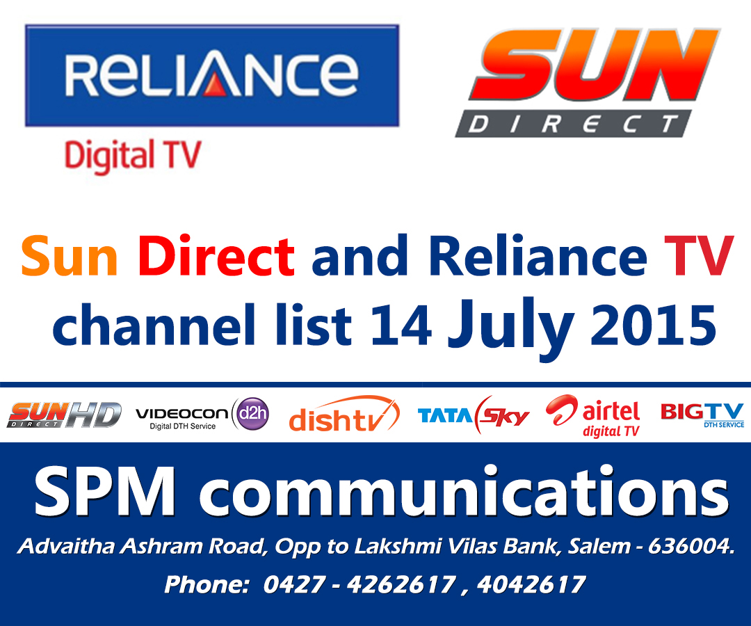 SPM Communications DishTV,Sun Direct,TATA Sky,Videocon D2H, DTH