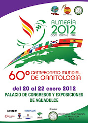 60º Campeonato Mundial de Ornitologia 2012 ALMERIA (ESPANHA)