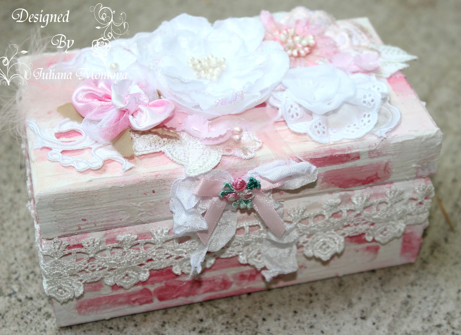 ShabbyChicJCouture Shabby Chic Mixed Media Box