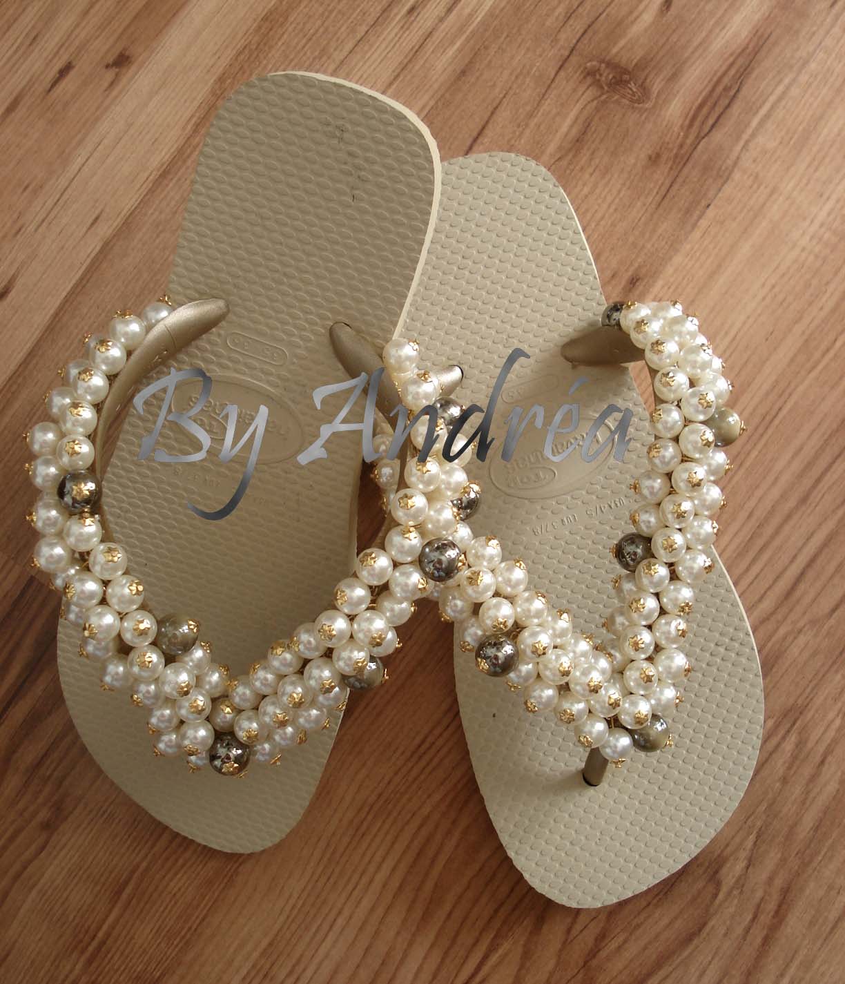 sandálias decoradas