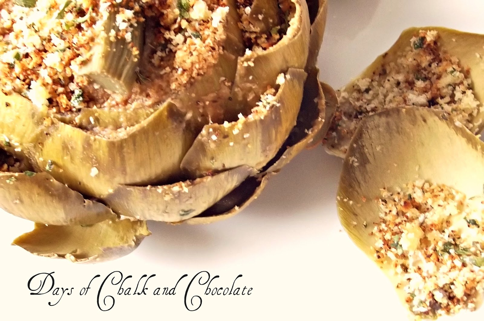 Artichoke Preparation and Stuffing Live Creatively Inspired