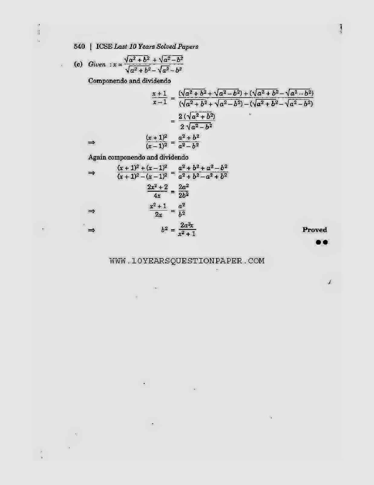 icse class 10th mathematics solved question paper 2010 icse class 10th mathematics download solved question paper 2010