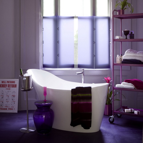 Trend Homes: Purple Room Decorating Ideas