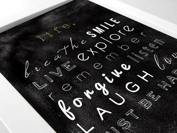 Awesome Typography Art Prints