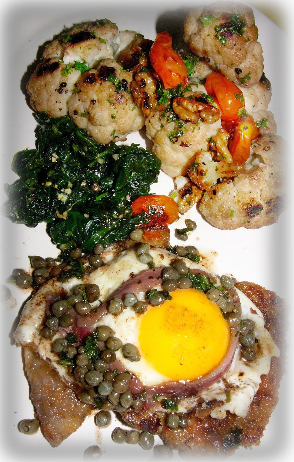 James Walsh Food And Movie Diary Escalope Of Veal Holstein